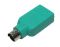 Перехідник VALUE 12.99.1072-25 PS/2 to USB Adapter, green
