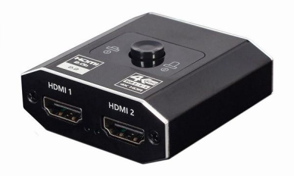 Перемикач HDMI сигналу Cablexpert DSW-HDMI-21  на 2 порти HDMI v. 2.0