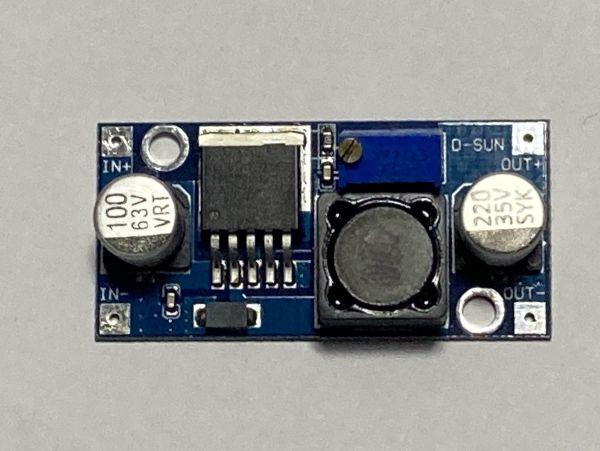 Перетворювач напруги OEM DSN2596 DC-DC вхідна: 4.5-50В, вихідна 3-35В (регульована), 3A (max) (LM2596HV)