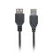 Подовжувач Cablexpert CC-USB2-AMAF-75CM/300-BK USB 2.0, A-тато/А-мама, (AM-AF) 75 см