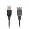 Подовжувач Cablexpert CCP-USB2-AMAF-0.15M USB 2.0, A-тато/А-мама (AM-AF), 15 см, преміум