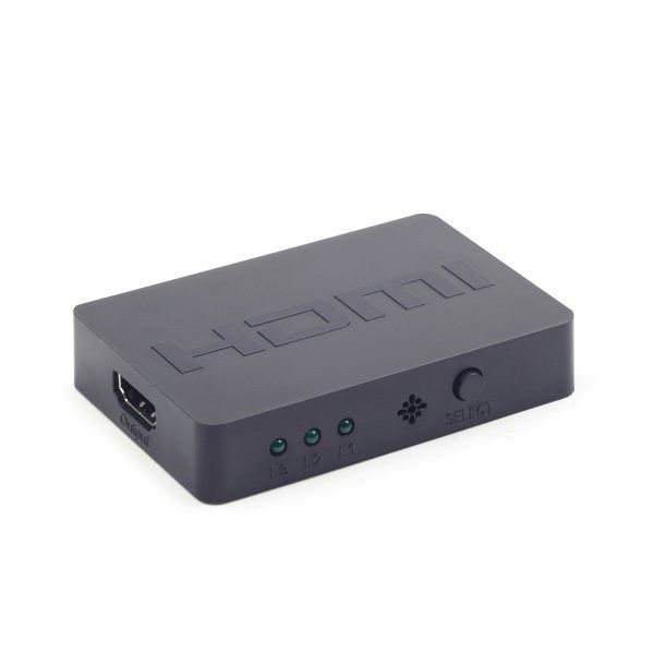 Перемикач HDMI сигналу Cablexpert DSW-HDMI-34 на 3 порти HDMI v. 1.4