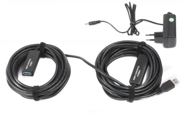 Подовжувач Viewcon VV053-10M  активний,  USB, 3.0 AM/AF, 10 м