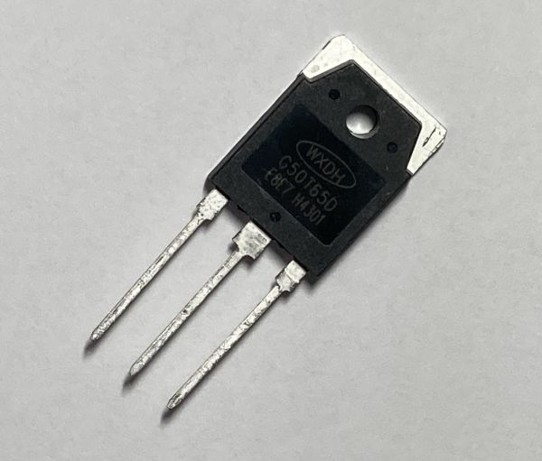 Транзистор WXDH G50T65D IGBT, 50A 650V. TO-3PN